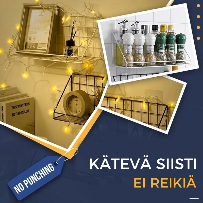Itseliimautuva seinäkoukku
