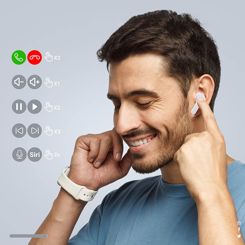 Bluetooth-kuulokkeet ENC-äänenvaimennuksella