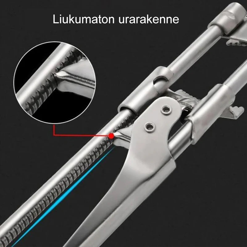Säädettävä ruostumattomasta teräksestä valmistettu tölkinavaaja