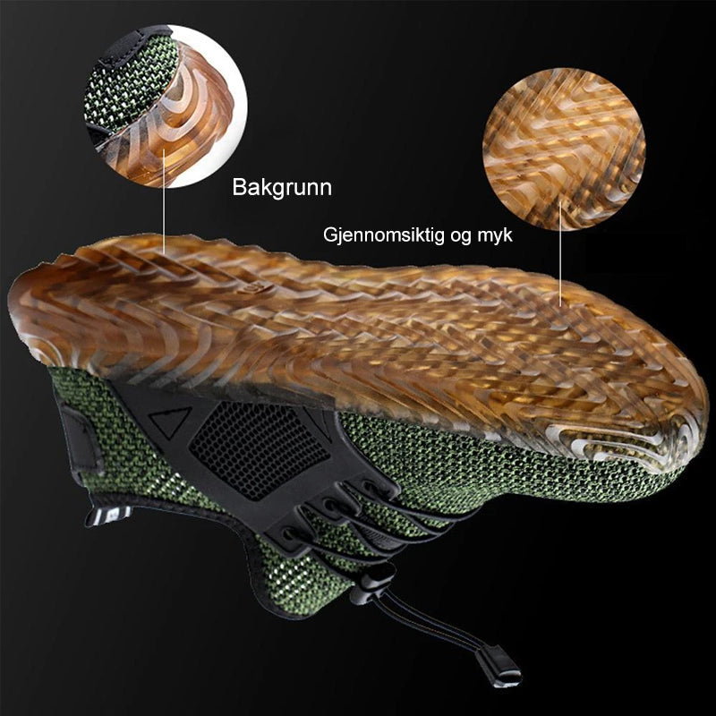 Hengittävät työkengät