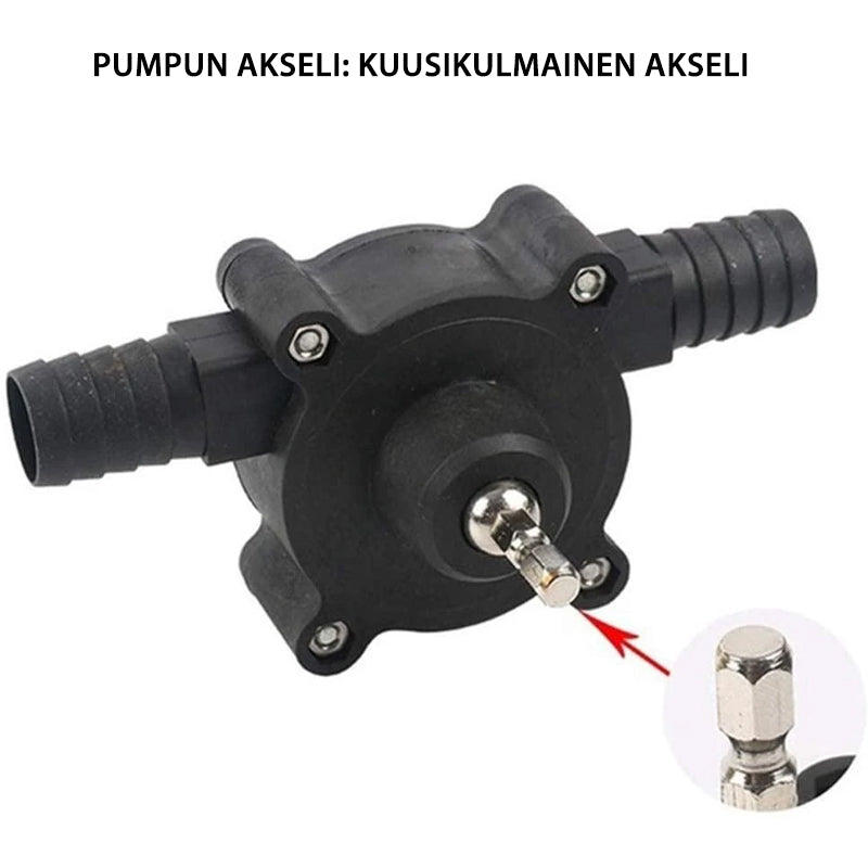 Porakonepumppu