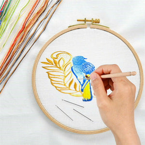 Ranskalainen kirjonta virkkuusetti