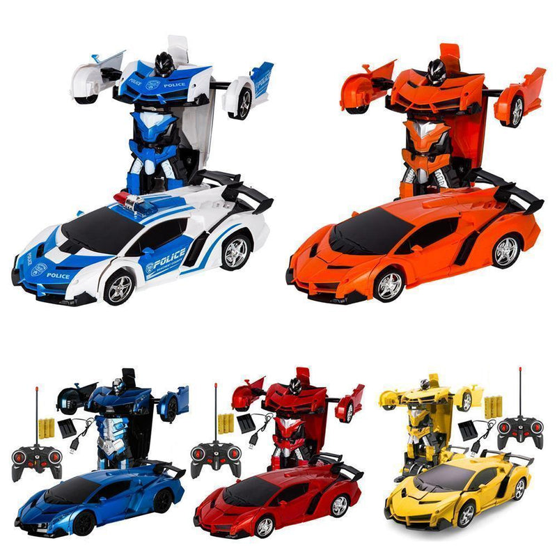 Kauko-ohjattava, muuntuva robottiauto