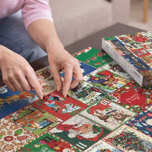 Joulun adventtikalenteri palapeli 1000kpl