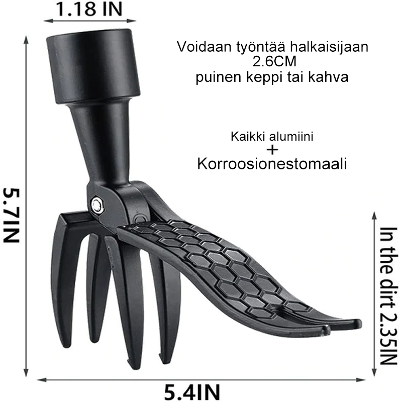Rikkaruohojen irrotustyökalu