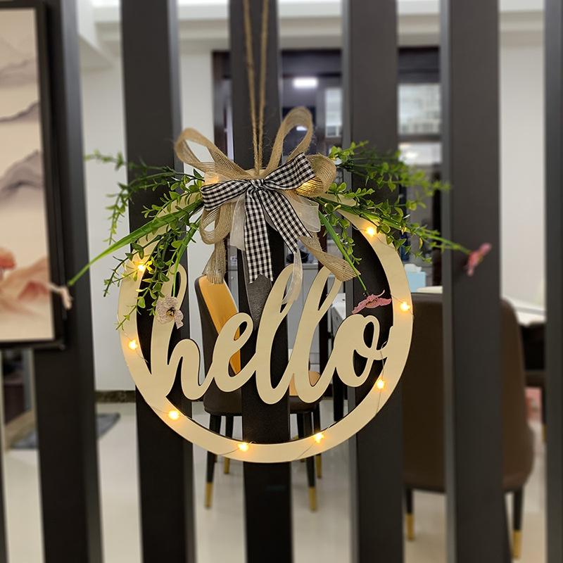 Seppelekoriste "Tervetuloa" tai "Hello" 💐
