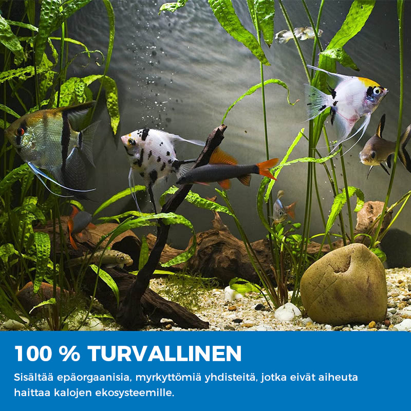Akvaarion puhdistusjauhe