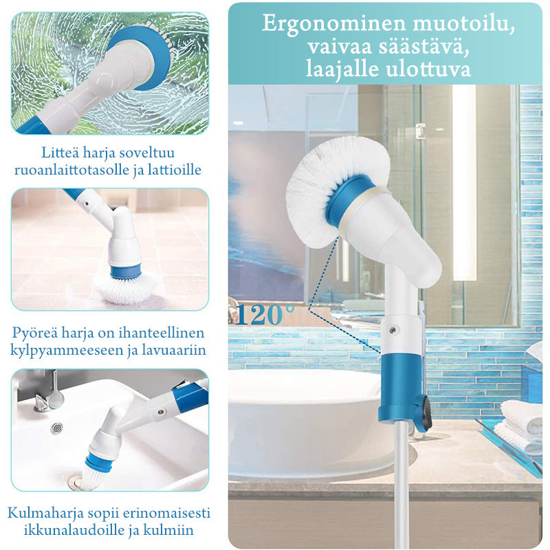 Sähköinen siivousharja