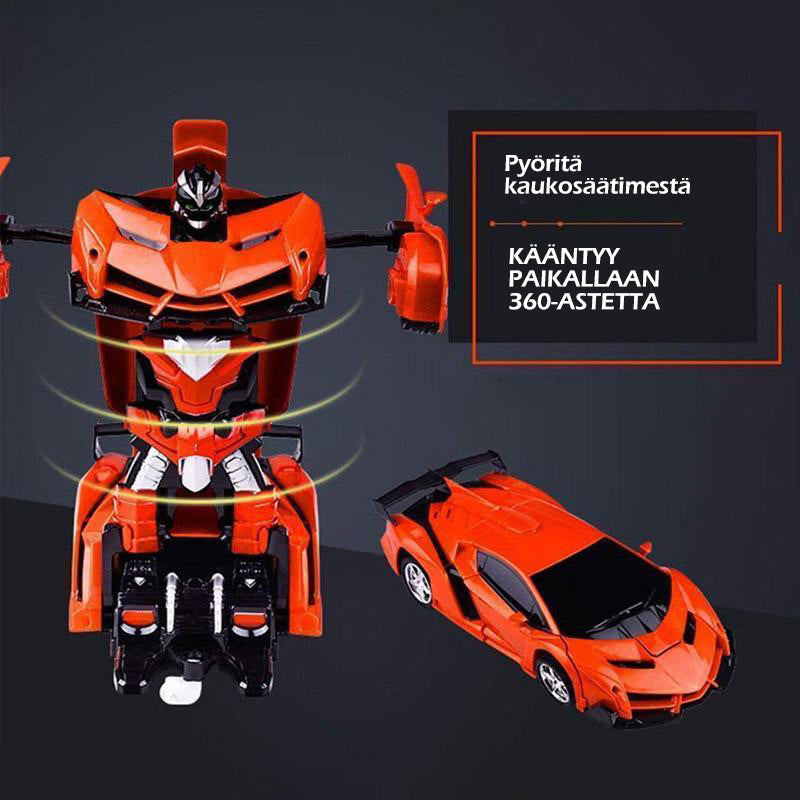 Kauko-ohjattava, muuntuva robottiauto