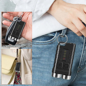 Magneettinen mini taskulamppu avaimenperä