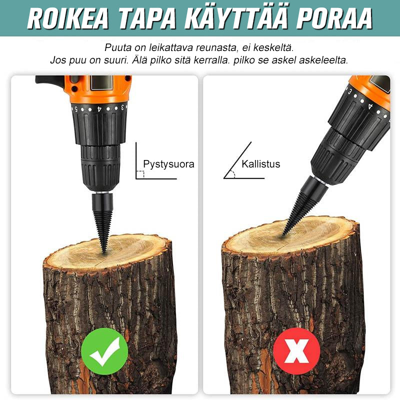 Poranterä polttopuille