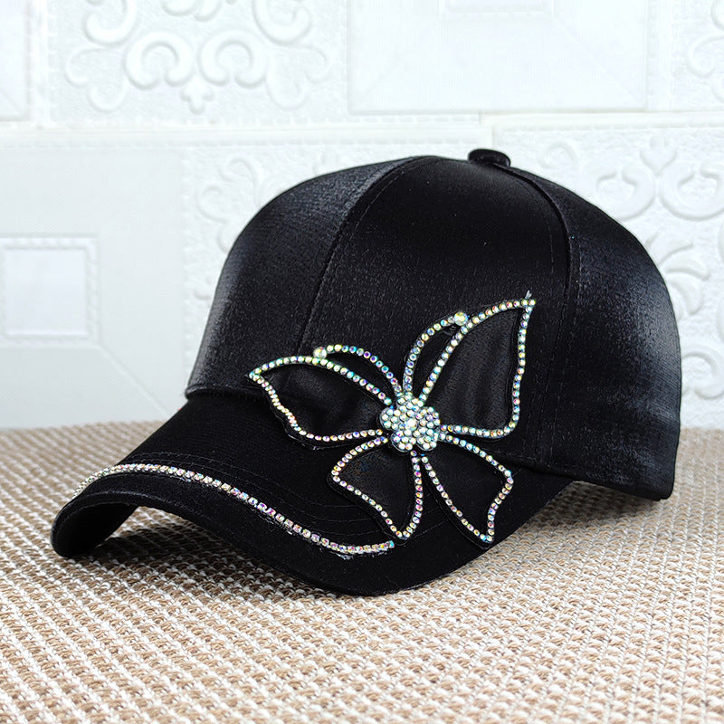 Perhonen kirkas strassi baseball-lippis