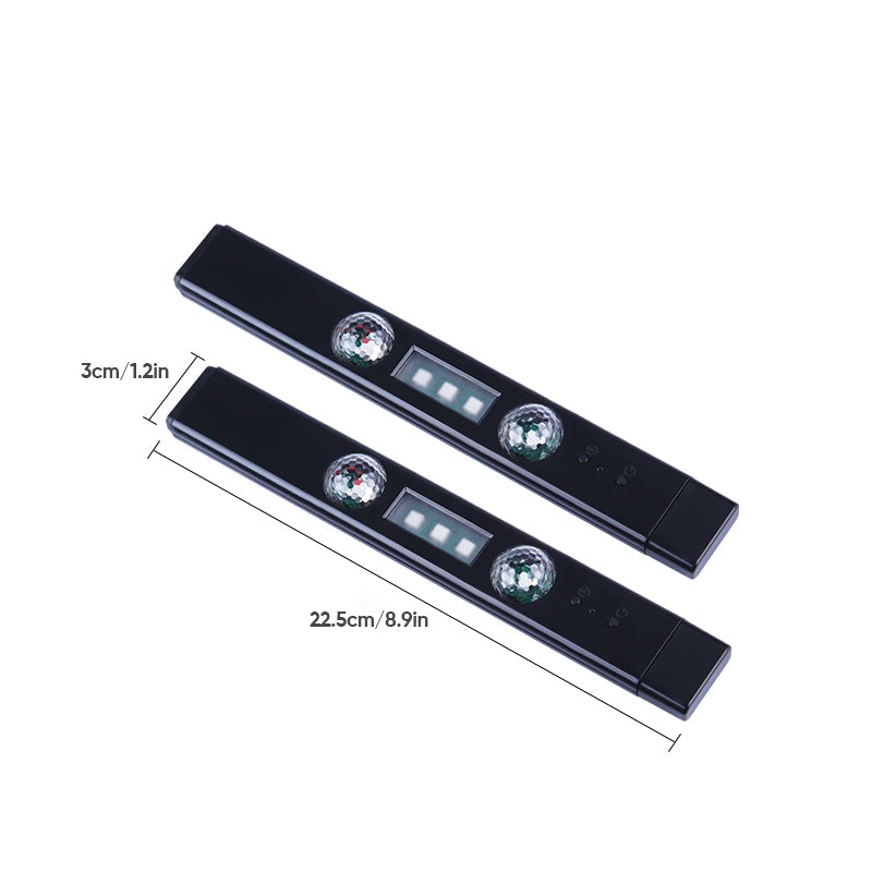 USB-ladattavat värikkäät LED-koristevalot