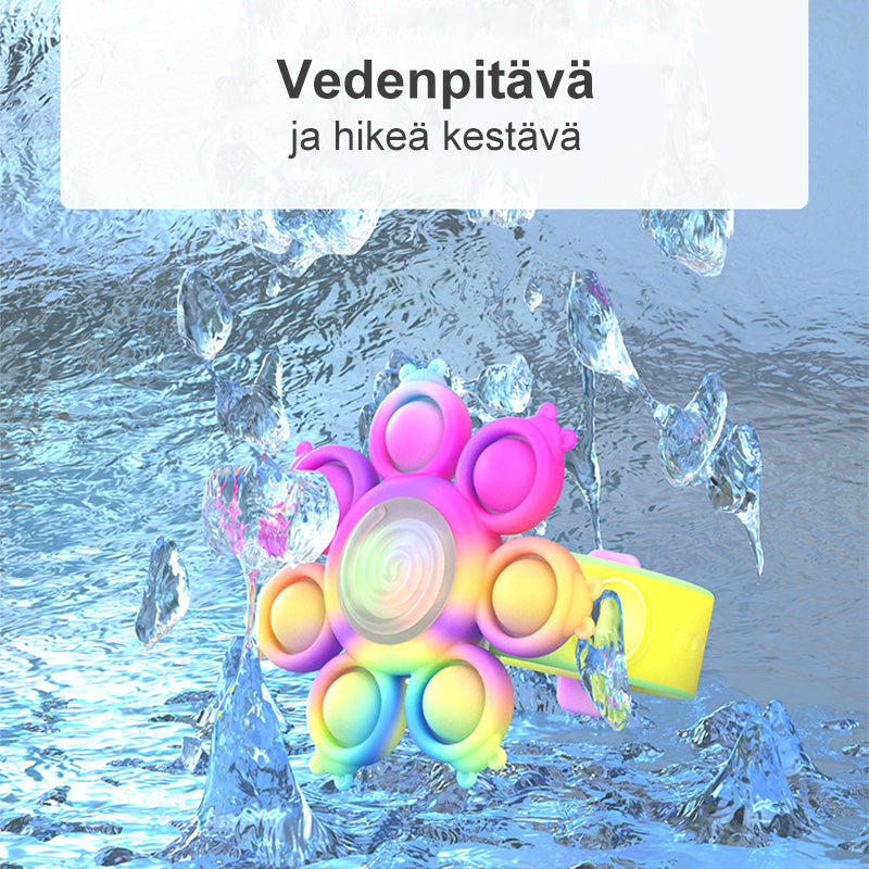 Pyörivä paukkukuplaranneke