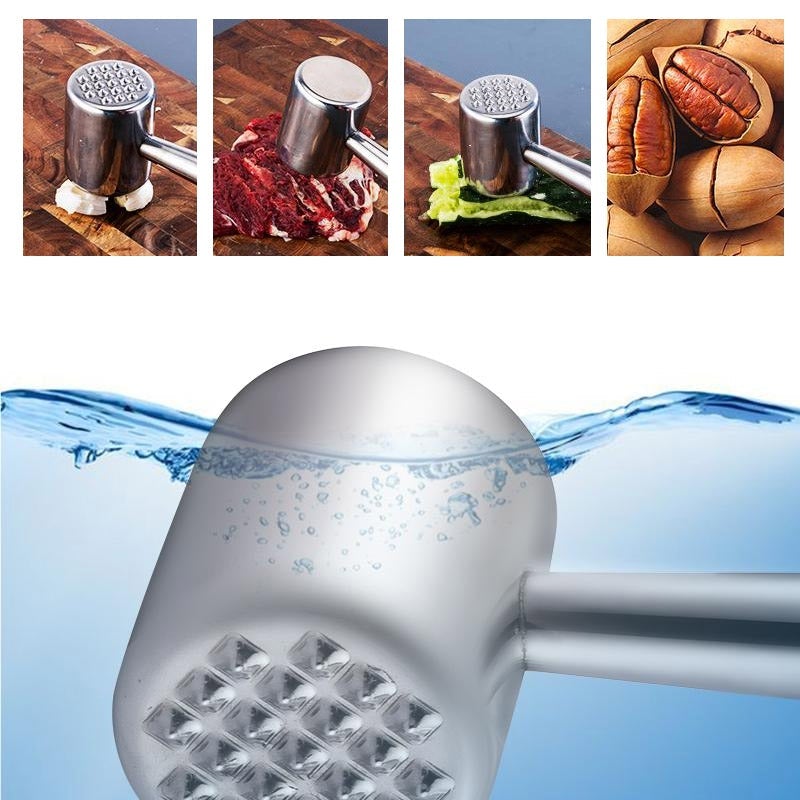 Ruostumattomasta teräksestä Tenderizer Meat Hammer