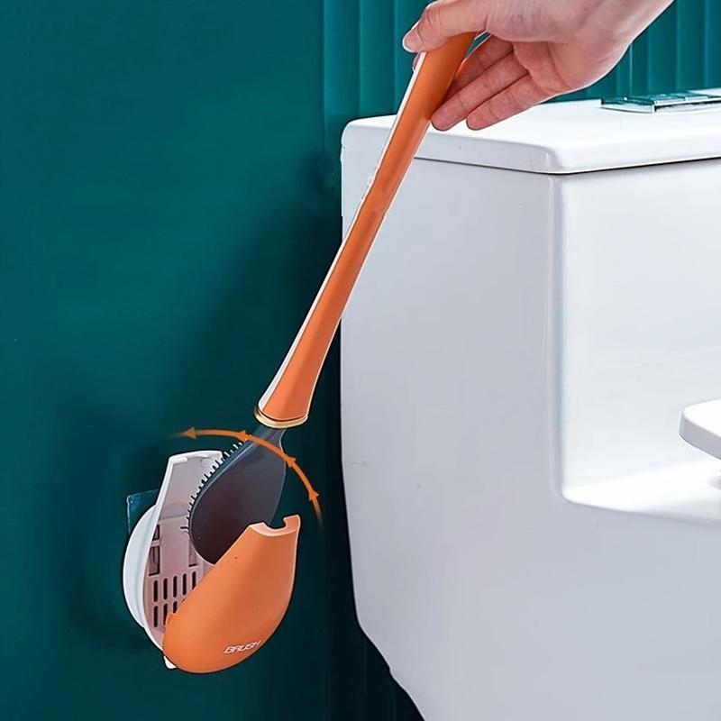 Silikoniharjaksinen WC-harja
