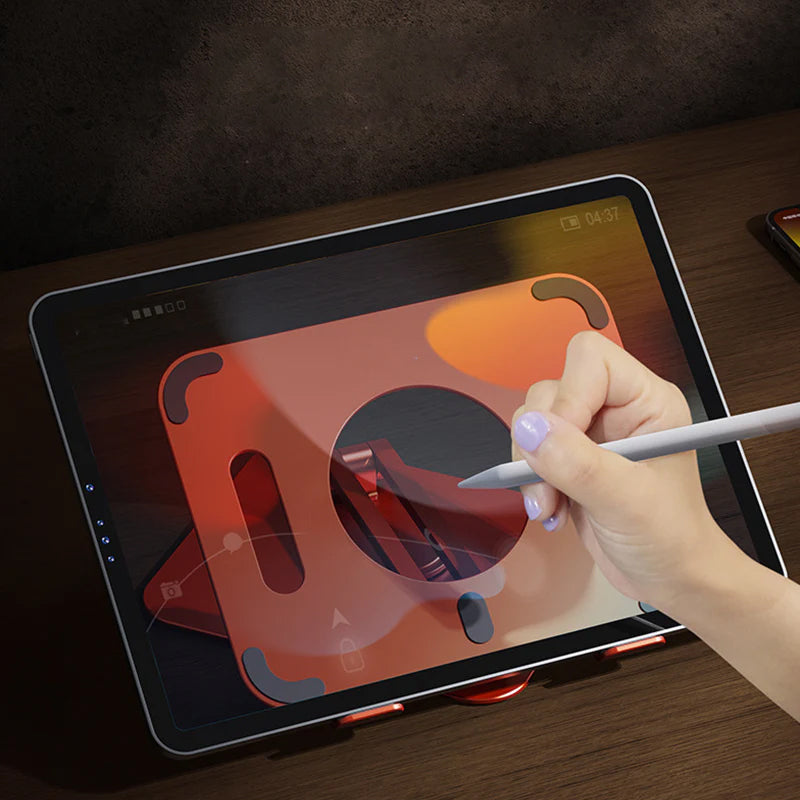 Taitettava ja pyörivä iPad pidike alumiiniseoksesta