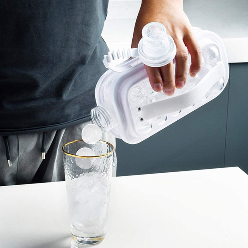 2in1 vesipullo jääpalamuotti (Osta 2，-10%；Osta 3 ，-15%；Osta 4，-20%）