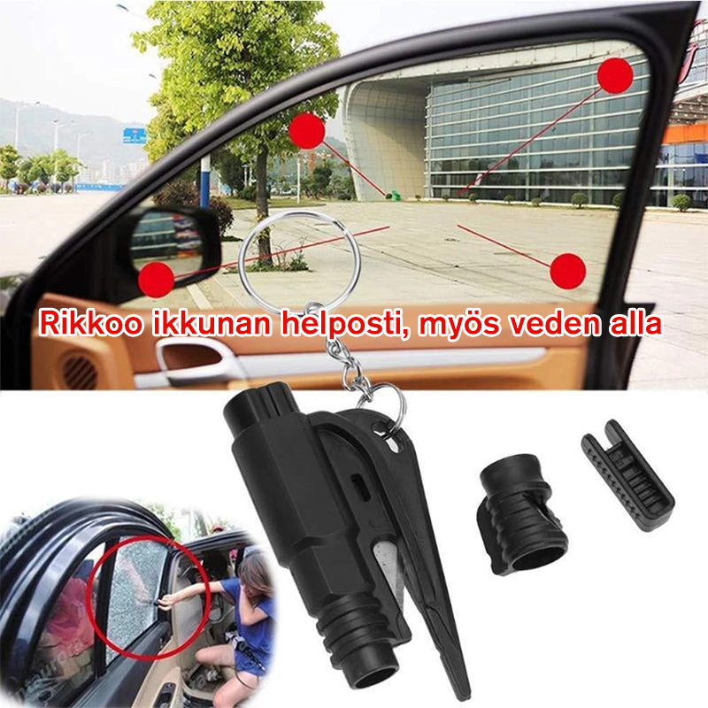 3-in-1 autoturvallisuus -avaimenperä
