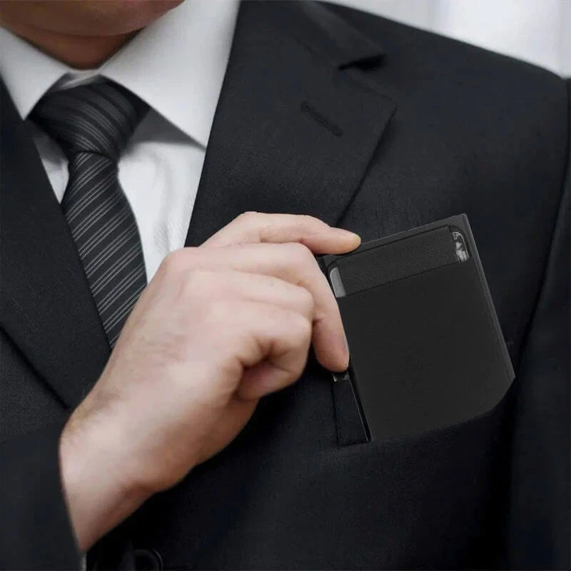 RFID alumiini automaattinen korttilompakko
