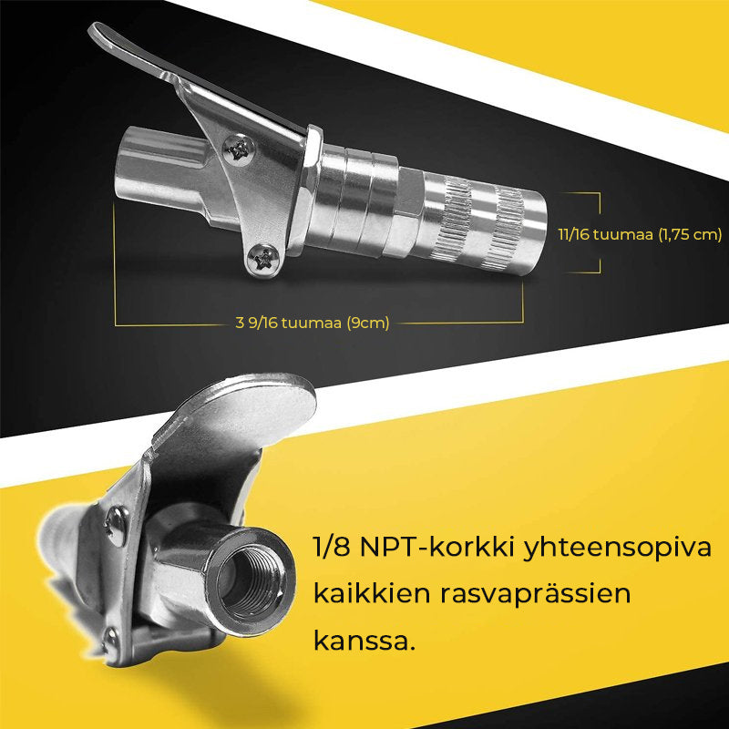 Rasvapistoolin liitin
