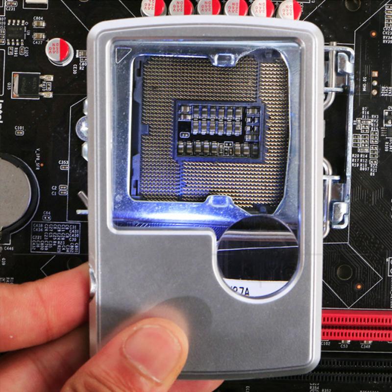 LED Korttityyppinen Suurennuslasi Lukemiseen