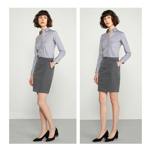 Korkeavyötäröinen hame