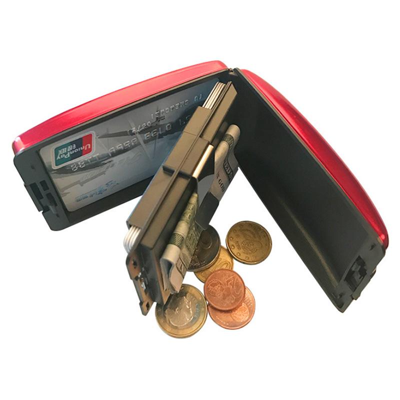 RFID-suojattu lompakko (kovakantinen malli)