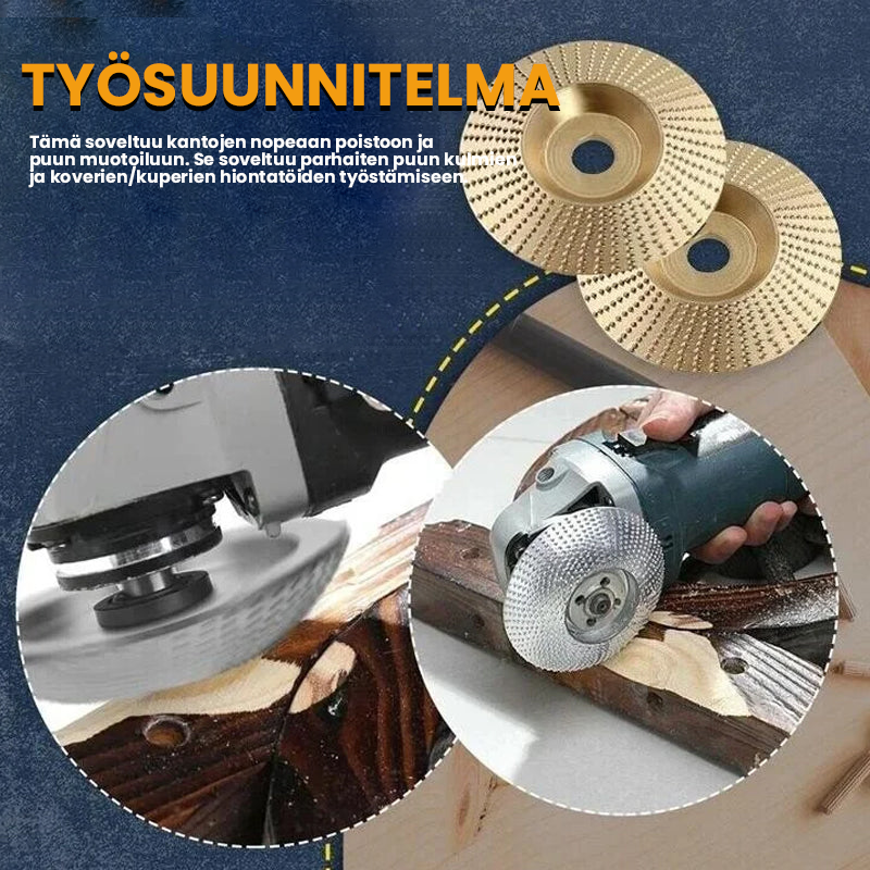 Kulmahiomakone kiillotuslaikka