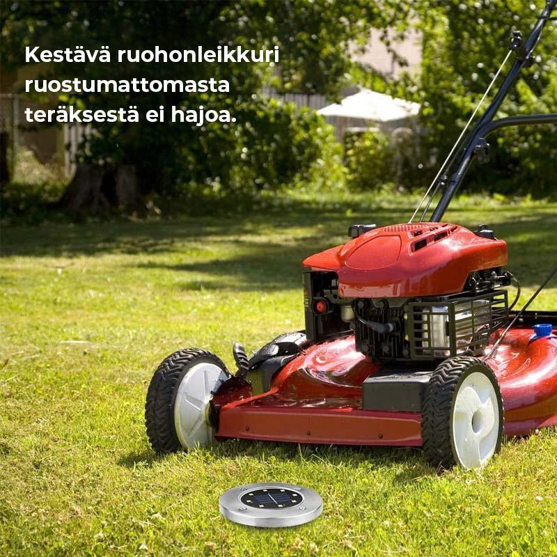 LED- aurinkoenergialla toimivat polkuvalot