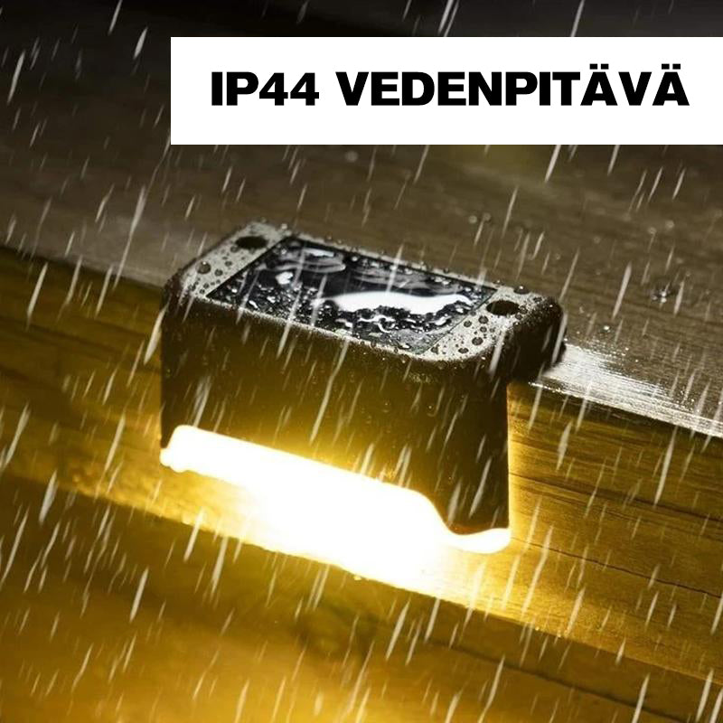 Aurinkoenergialla Toimivat Vedenpitävät Ulkovalot