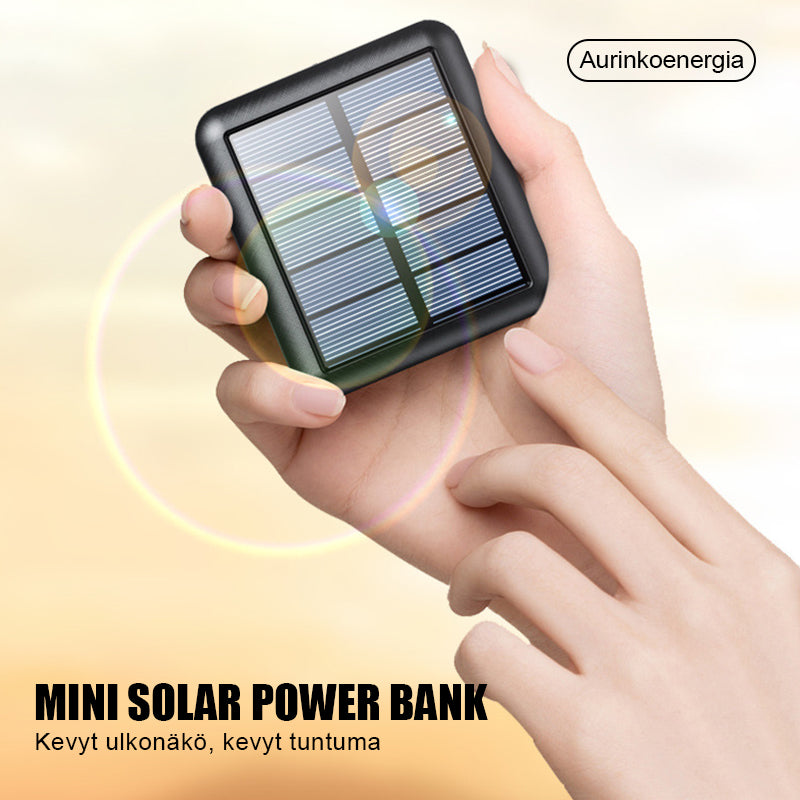 Mini aurinkoenergia virtapankki