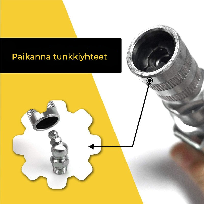 Rasvapistoolin liitin