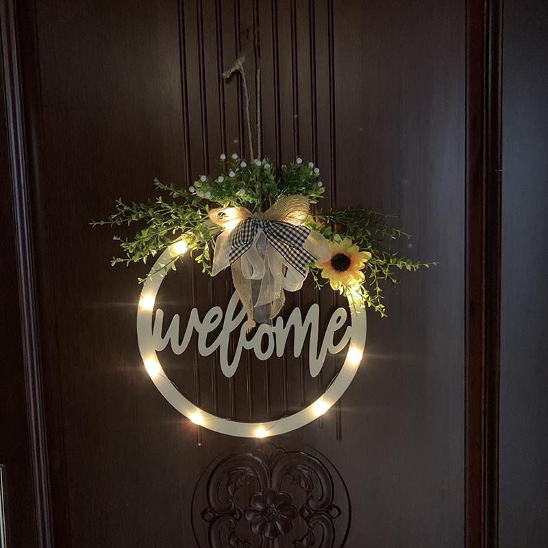 Seppelekoriste "Tervetuloa" tai "Hello" 💐