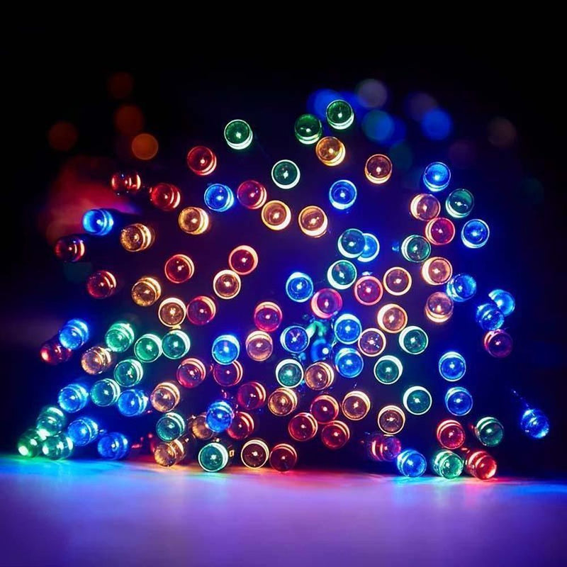 LED-koristevalosarja, aurinkoenergia