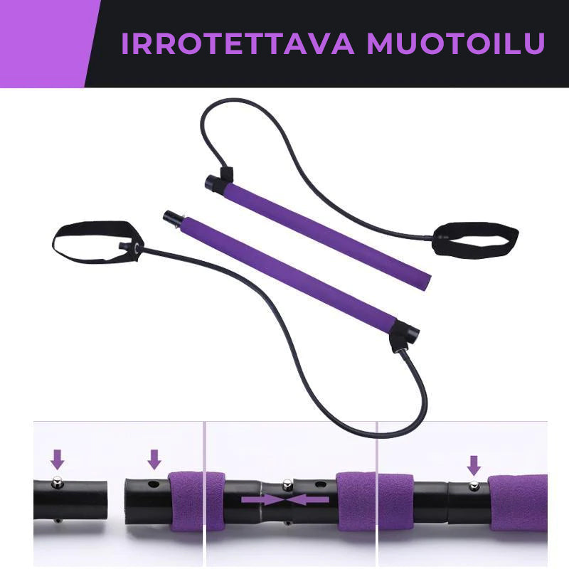 Kannettava Pilates-tankosarja