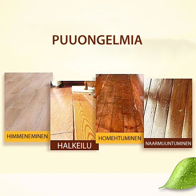 Mehiläisvaha puupinnoille