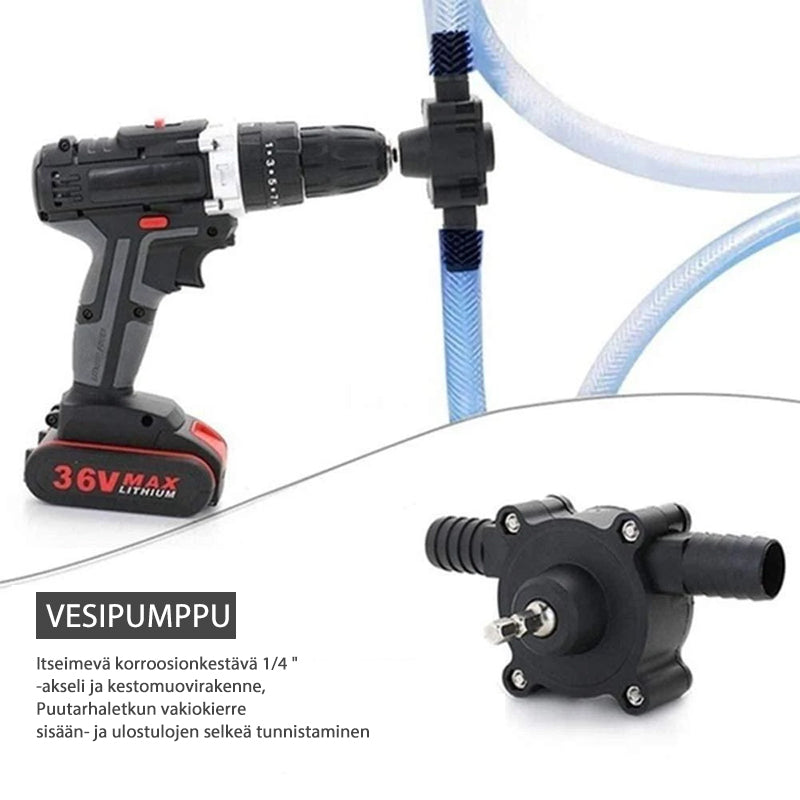 Porakonepumppu