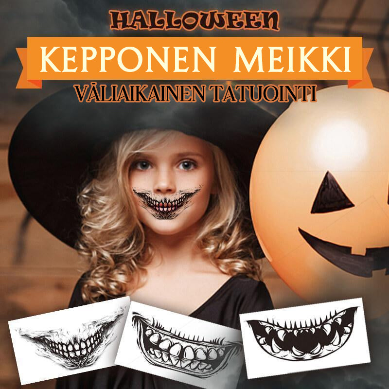 Halloween -aiheiset tarratatuoinnit