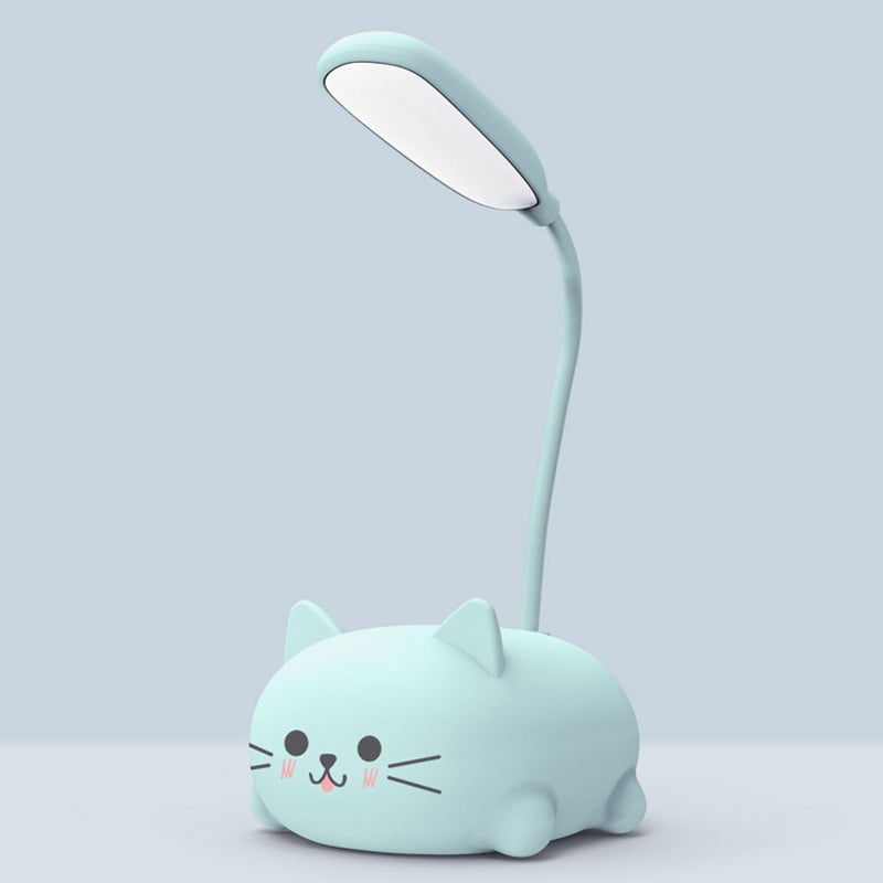 Söpö kissa USB -pöytävalaisin