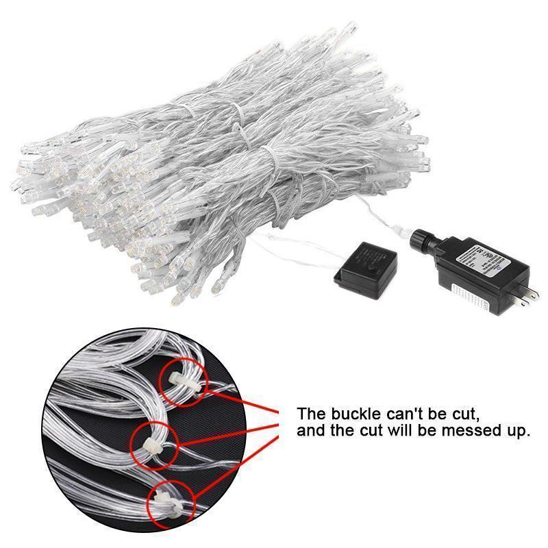 Koristevalot verhoihin, 120 LED