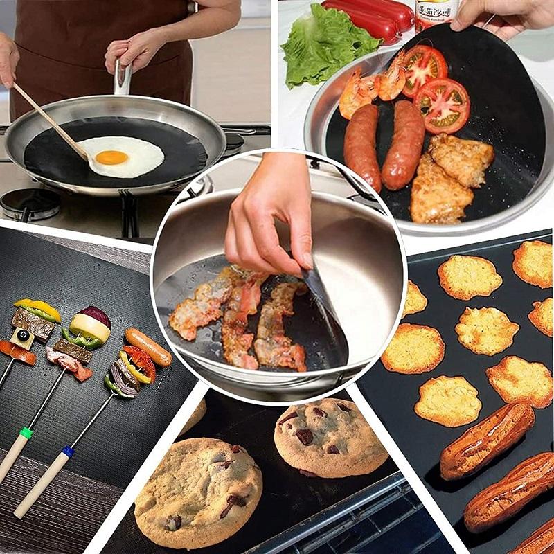 Tarttumattomat BBQ-grillimatot leikkuulaatikolla
