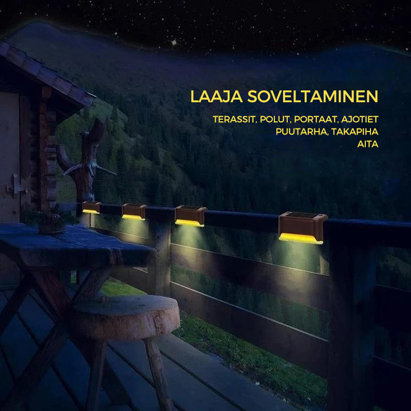 Ulkovalaisin aurinkoenergia- upotettava
