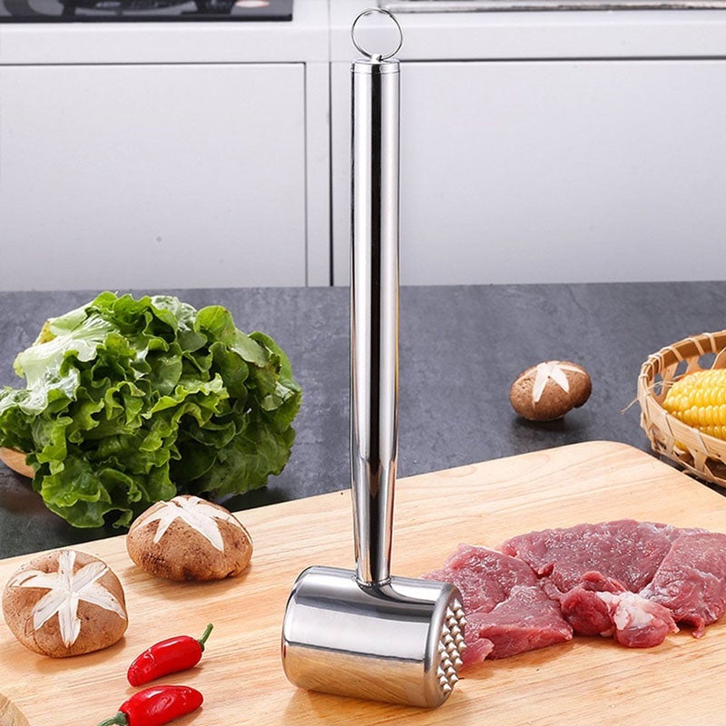 Ruostumattomasta teräksestä Tenderizer Meat Hammer