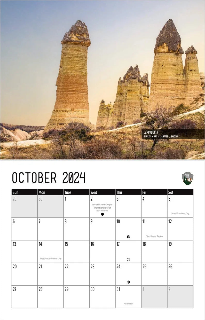 Hauska Nature 2024 -kalenteri