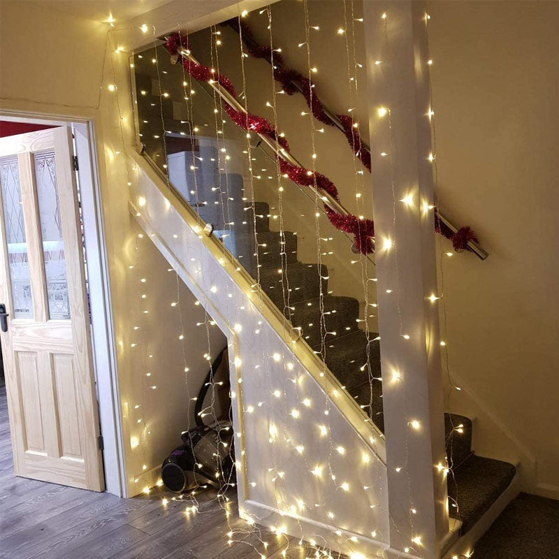 Koristevalot verhoihin, 120 LED
