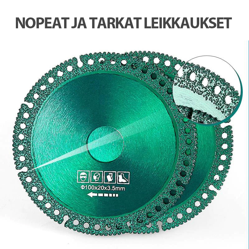 Komposiitti monikäyttöinen leikkaava sahaterä