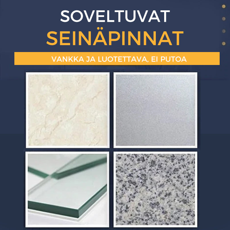 Itseliimautuva seinäkoukku