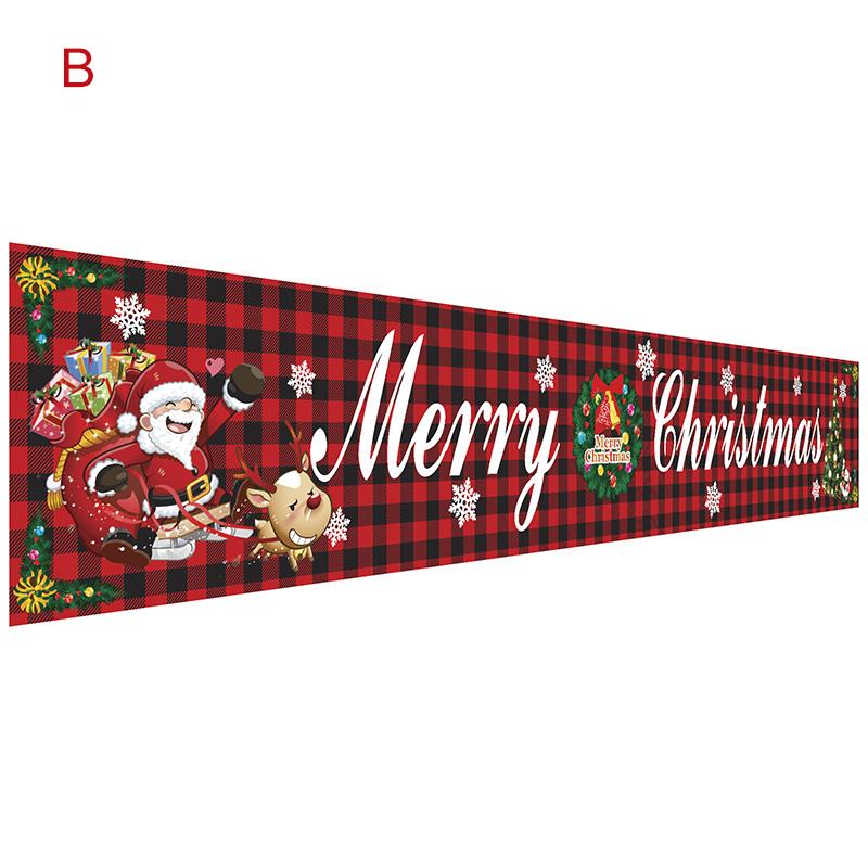 "Merry Christmas" jättibanneri