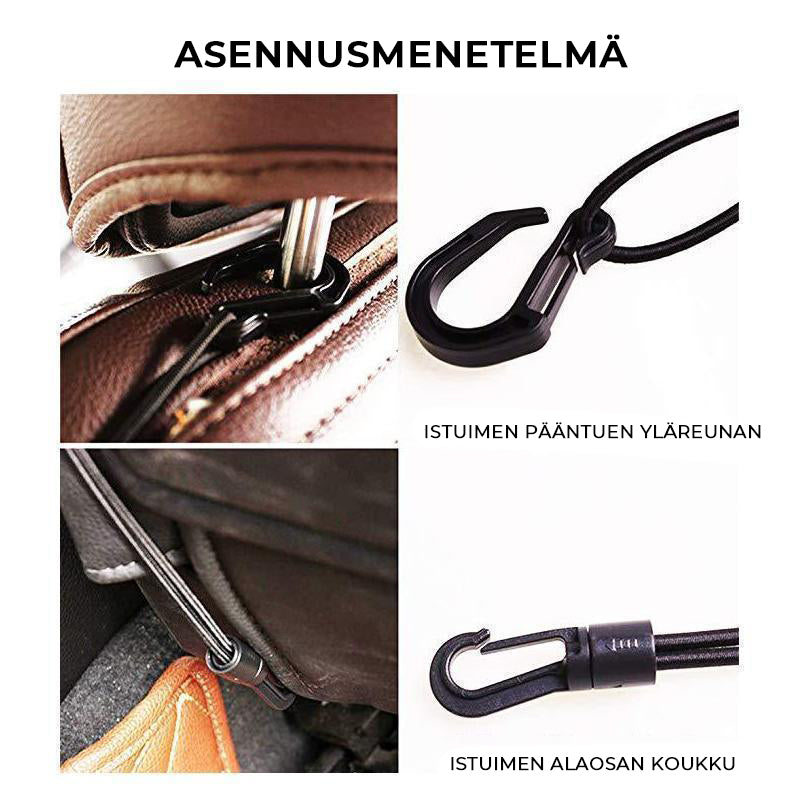 Auton Istuimen Säilytysverkko